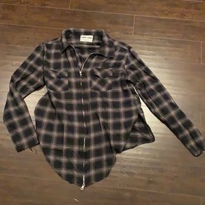 Homme + Femme LA Zip Up Flannel
